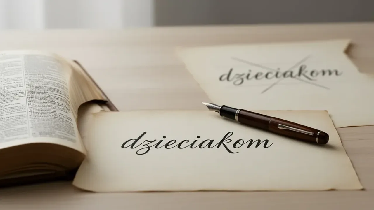 Dzieciakom czy dzieciaką? Sprawdź poprawną formę celownika liczby mnogiej