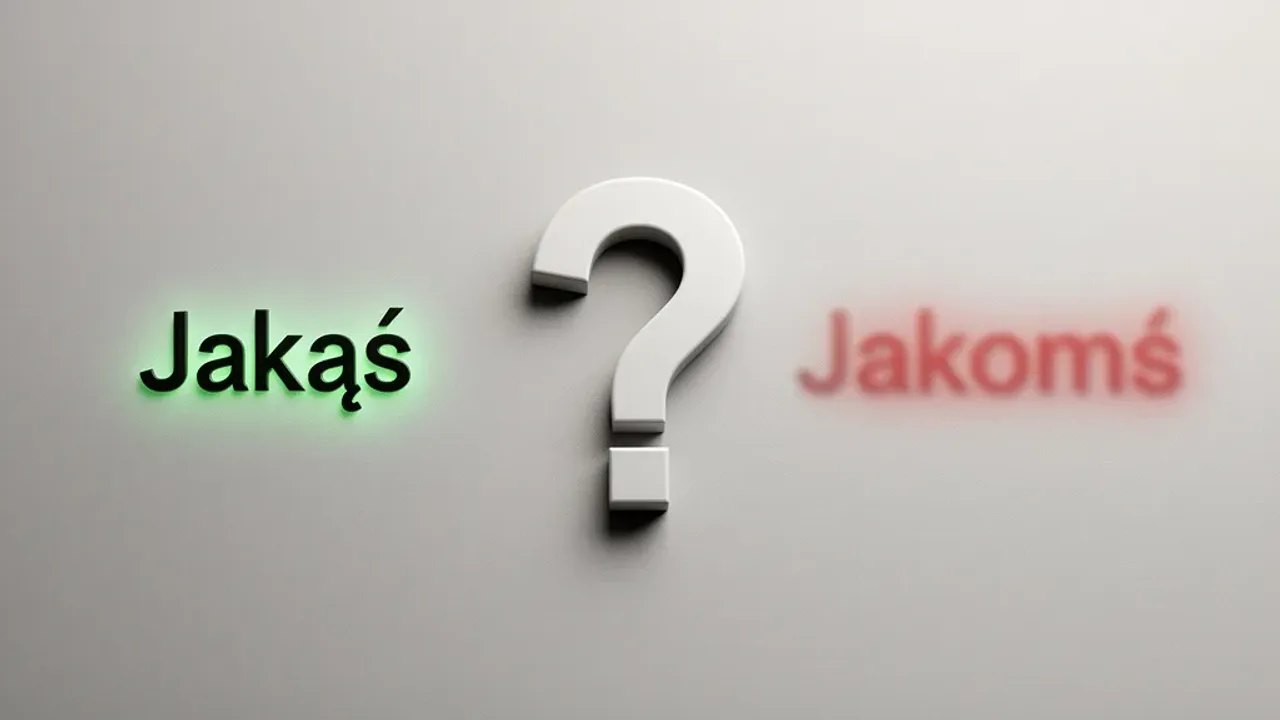 Jakąś czy jakomś? Sprawdzone zasady poprawnej pisowni zaimka